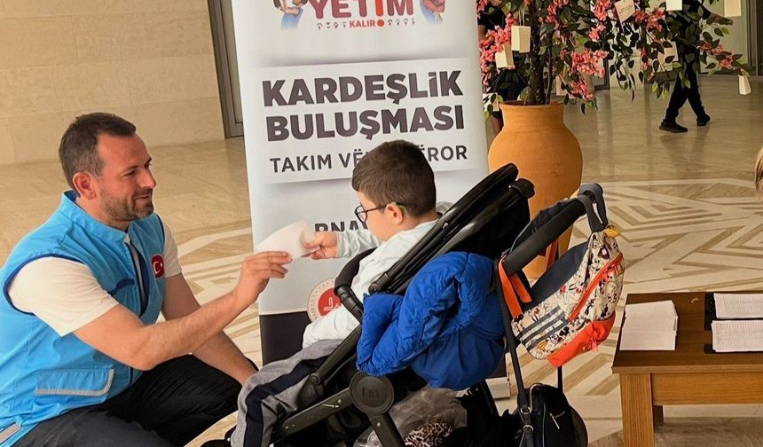 TDV 10 bini aşkın yetime düzenli destek sağlıyor
