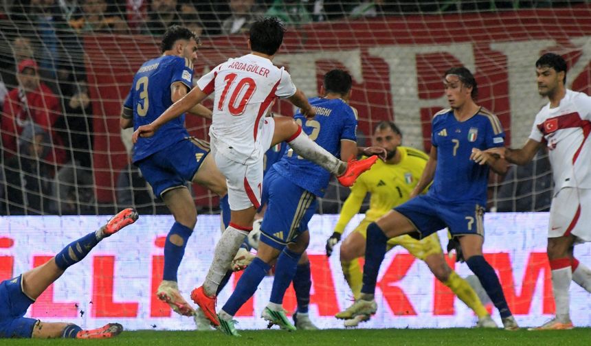 UEFA Uluslar Ligi: İtalya: 3 - Türkiye: 1