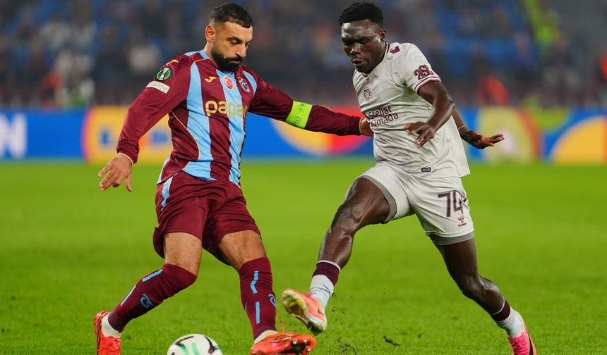 UEFA Konferans Ligi: Trabzonspor: 2 - Hearts: 0