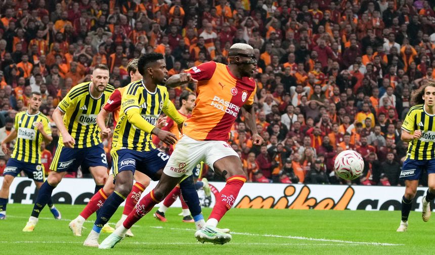 Trendyol Süper Lig: Galatasaray: 2 - Fenerbahçe: 1