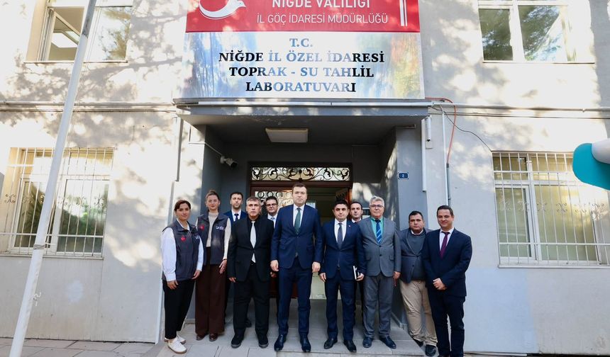 Akmeşe'den Göç İdaresi Müdürüne tebrik ziyareti