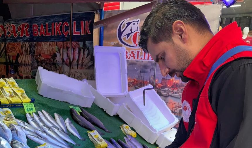 Balıkçılar denetlendi