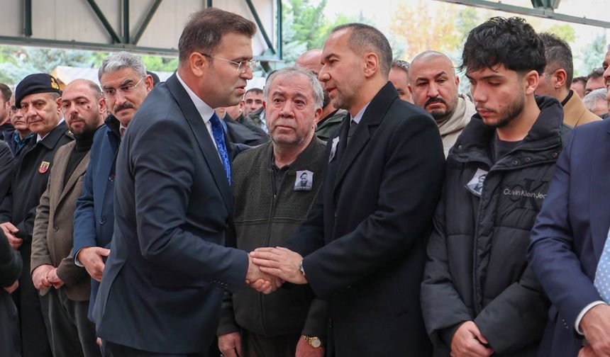 Başkan Özdemir'in acı günü