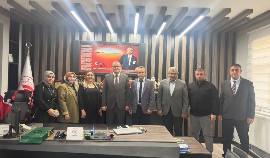 Başkan Yurdagül’den Tarım Müdürlüğüne ziyaret
