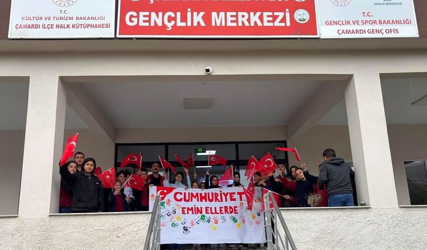 Çamardı'da ‘Cumhuriyet Emin Ellerde’ Etkinliği