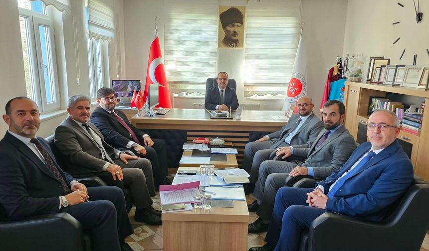 İlçe Müftüleri Çiftlik’te toplandı