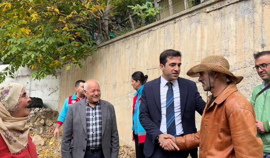 Kaymakam Kalkan’dan Darboğaz köyü’ne ziyaret