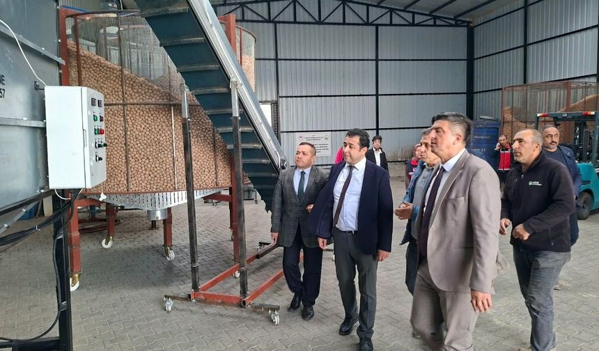 Kemerhisar’a Ceviz Tesisi ziyareti