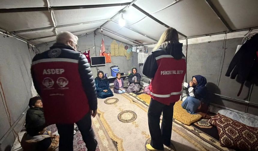 Mevsimlik işçilere saha ziyareti ve bilgilendirme