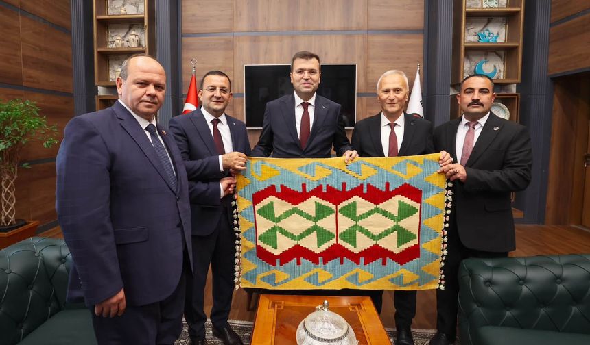 MHP Niğde Heyetinden Vali Akmeşe’ye ziyaret
