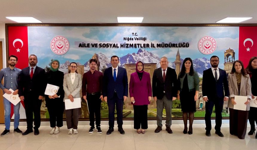 Niğde'de Personele İşaret Dili Eğitimi