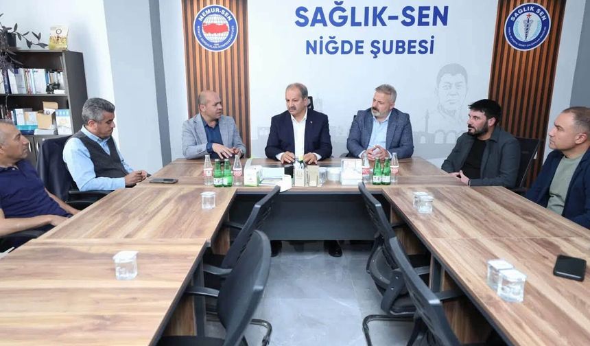 Sağlık-Sen Yönetimi Niğde'de