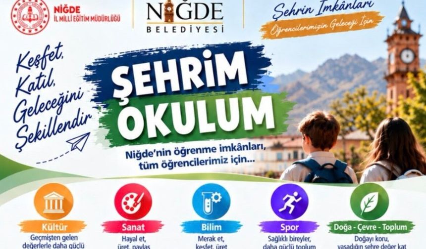 ‘Şehrim Okulum’ Projesi başvuruları başladı