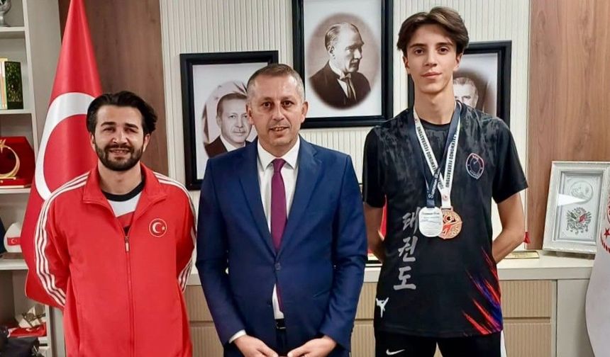 Türkiye Üçüncüsü Türk’ten Dorul’a ziyaret