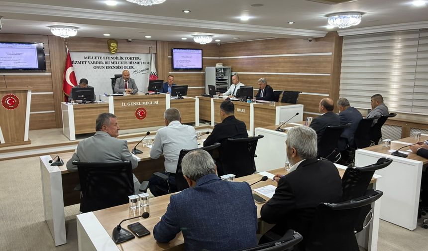 Mecliste ‘Çevre Yatırımı’ ve ‘Yetki verilmesi’ görüşüldü