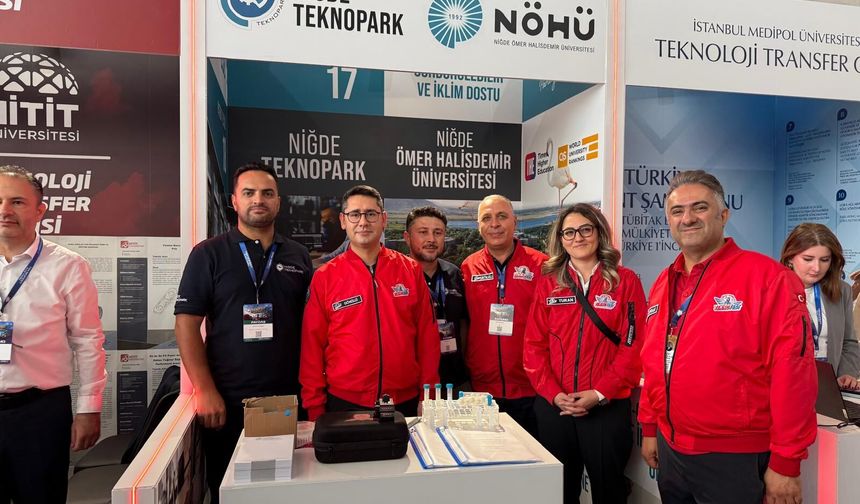NÖHÜ ve Teknopark Buluşları TEKNOFEST'te