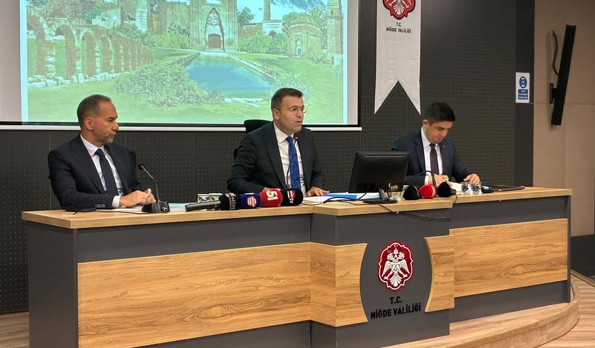 Niğde'de 200 Kamu Projesi devam ediyor