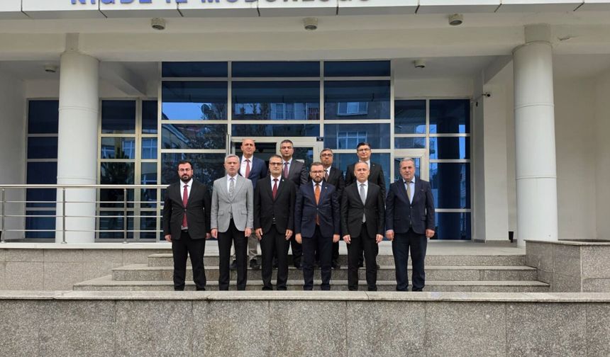 SGK Başkanı Elitaş Niğde’de incelemelerde bulundu