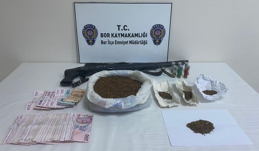 Bor'da Narkotik Operasyonu: 1 Tutuklama