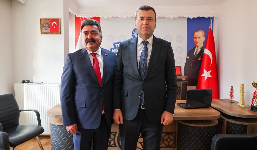 Kamu-Sen Niğde’ye Vali Akmeşe’den ziyaret