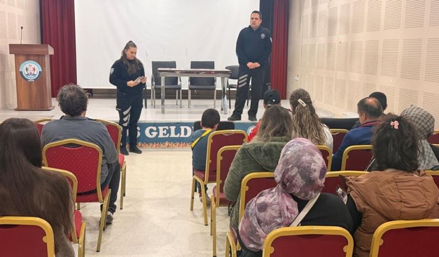 Emniyetten Okullarda Güvenlik Eğitimi