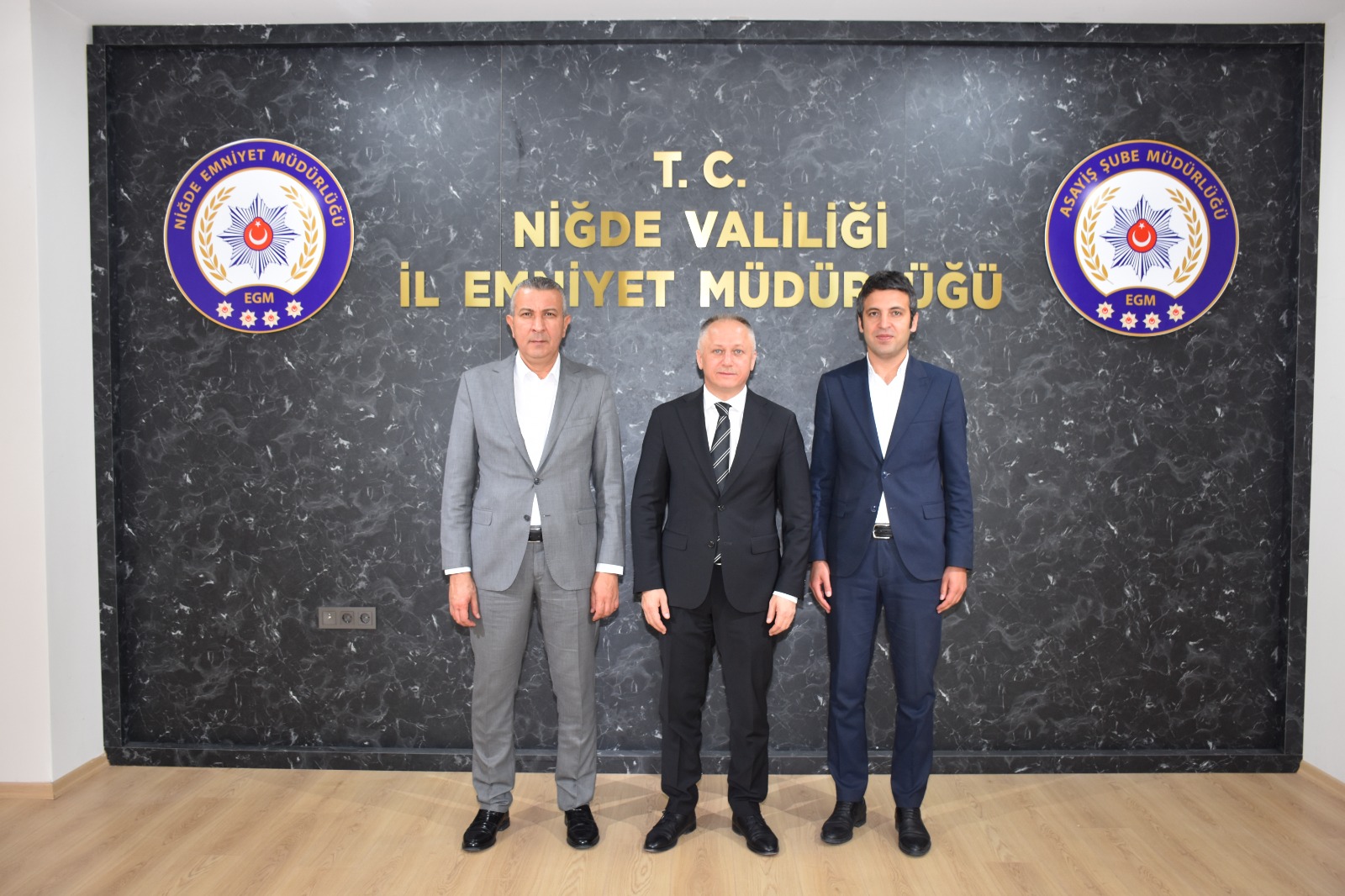 Niğde Emniyet veda ziyareti