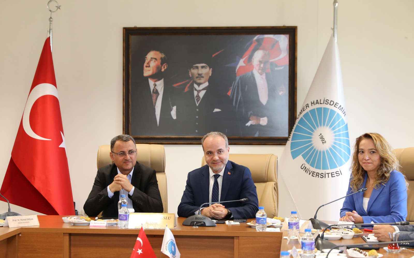 TÜÇA’dan NÖHÜ’ye ziyaret 1