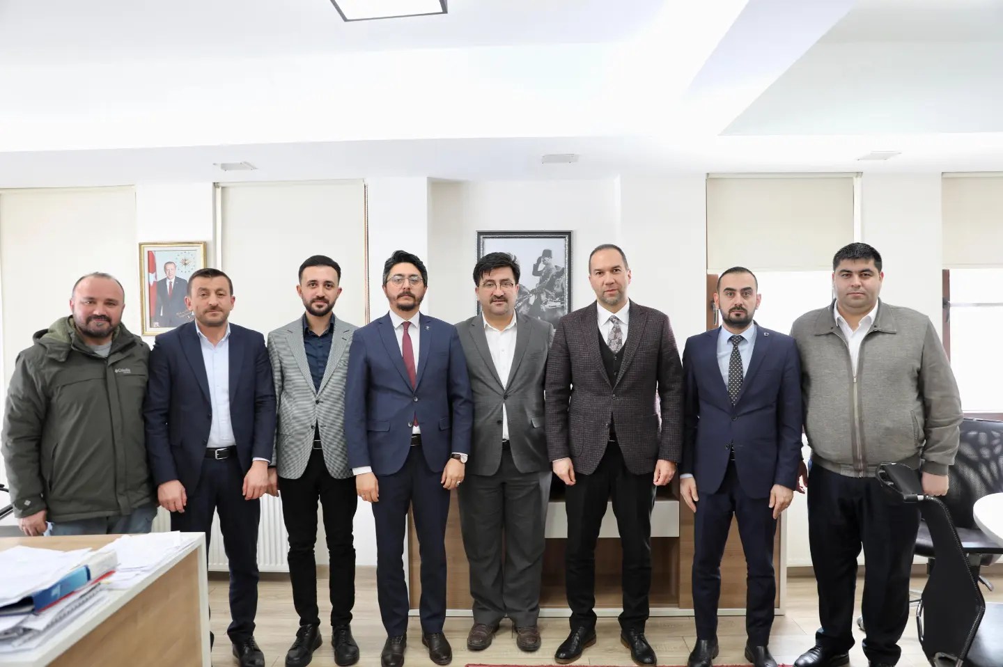 Başkan Özdemir ve AK Parti heyetinden OSB ziyareti 3