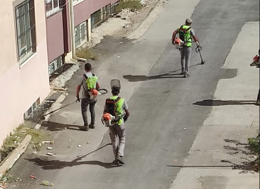 Belediye Ekiplerinin Sokaklardaki Mesaisi Devam Ediyor (1)