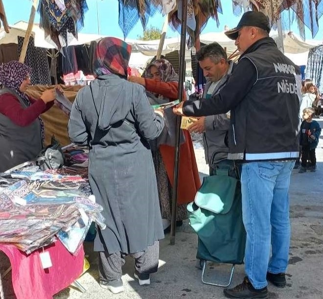 Niğde'de Narkotik Farkındalık Çalışmaları Devam Ediyor (1)