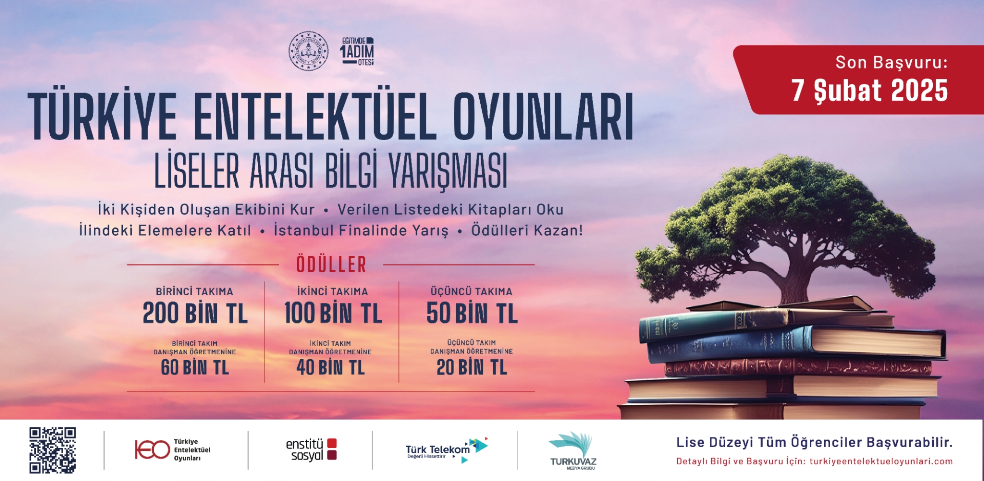 Türkiye Entelektüel Oyunları Liseler Arası Bilgi Yarışması Başlıyor! (1)