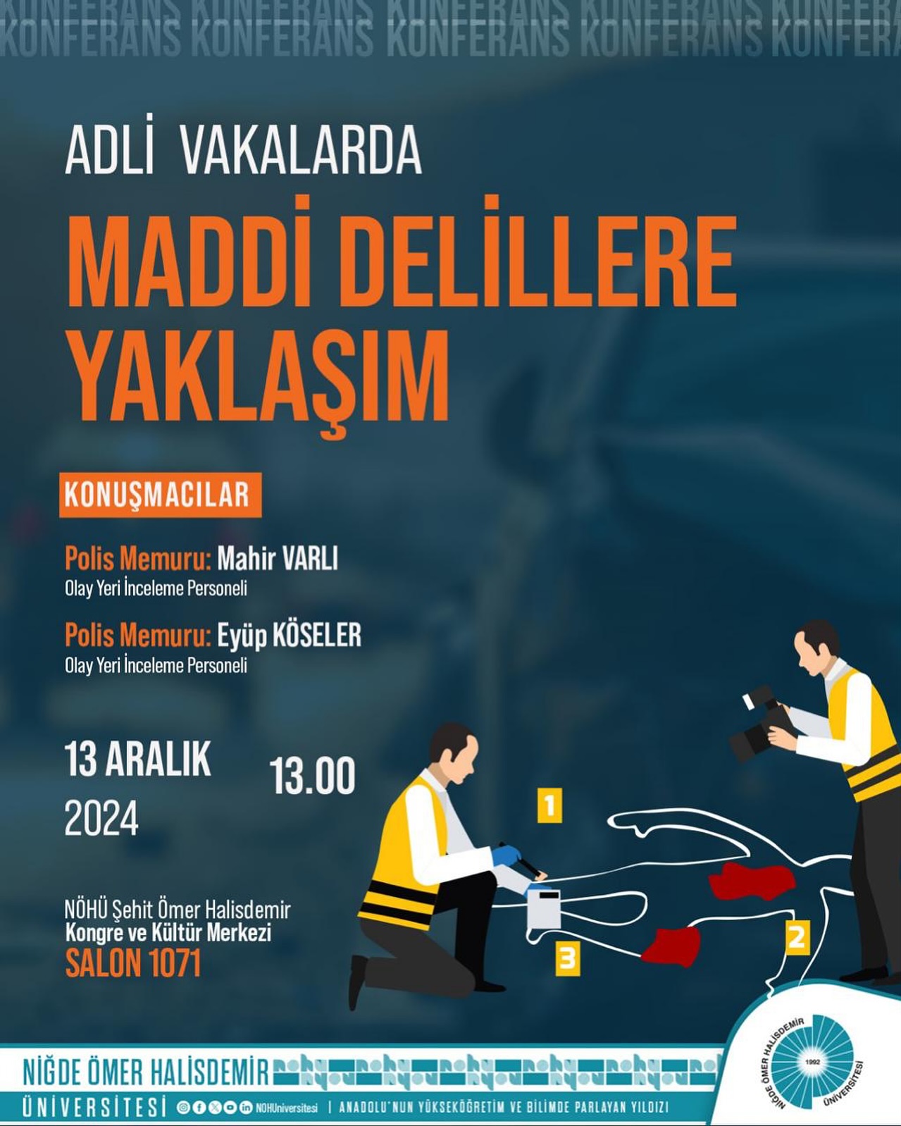 Niğde’de Adli Vakalar Üzerine Konferans Düzenleniyor (2)-1