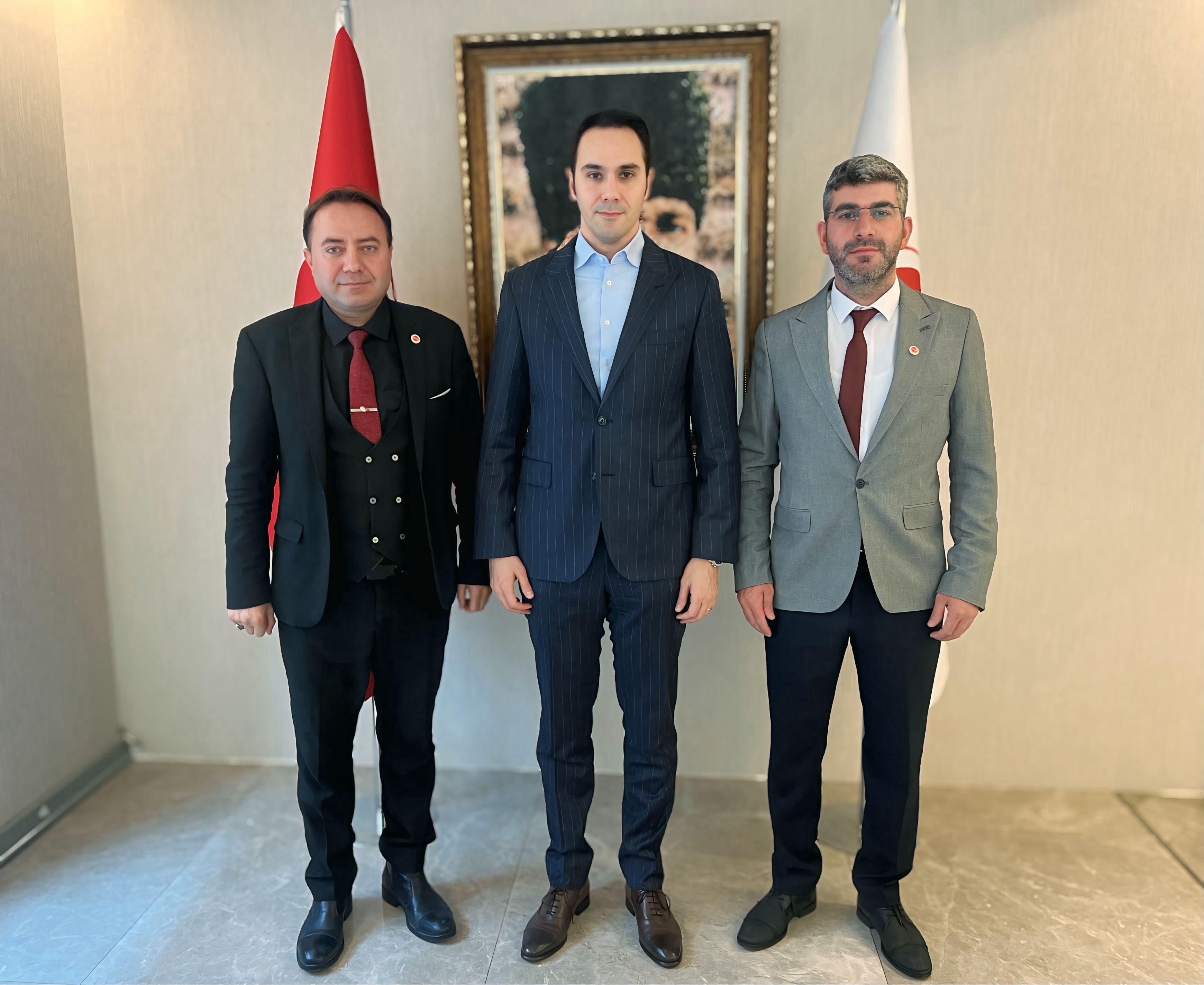 Zekeriya Özbek, Doğru Yol Partisi Genel Başkanı’nı Ziyaret Etti (2)