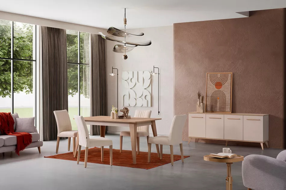 Ev Dekorasyonunu Taçlandıran Yemek Odası Takımları2