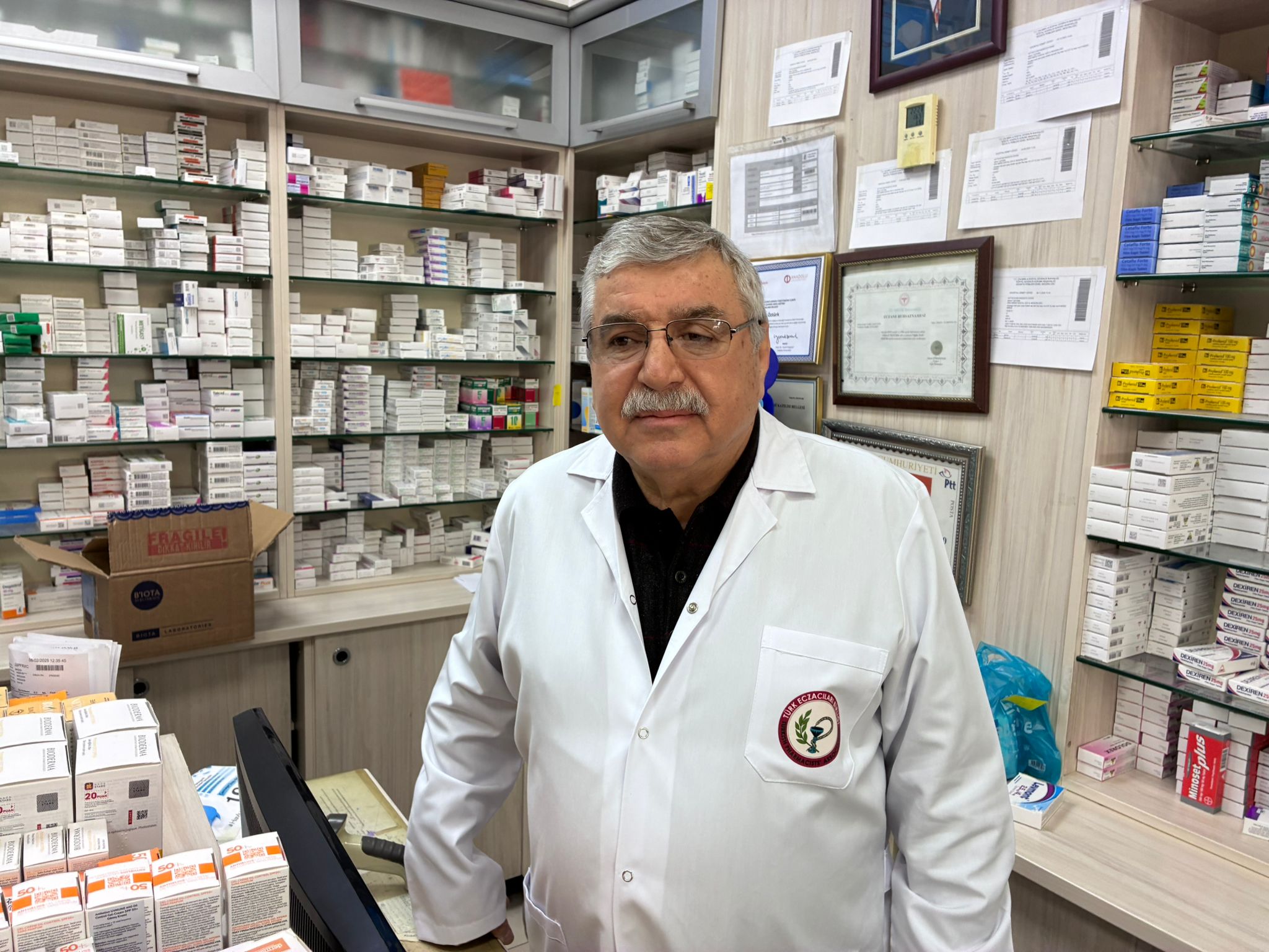 Eczacı Odası Başkanı Nihat Öztürk 2