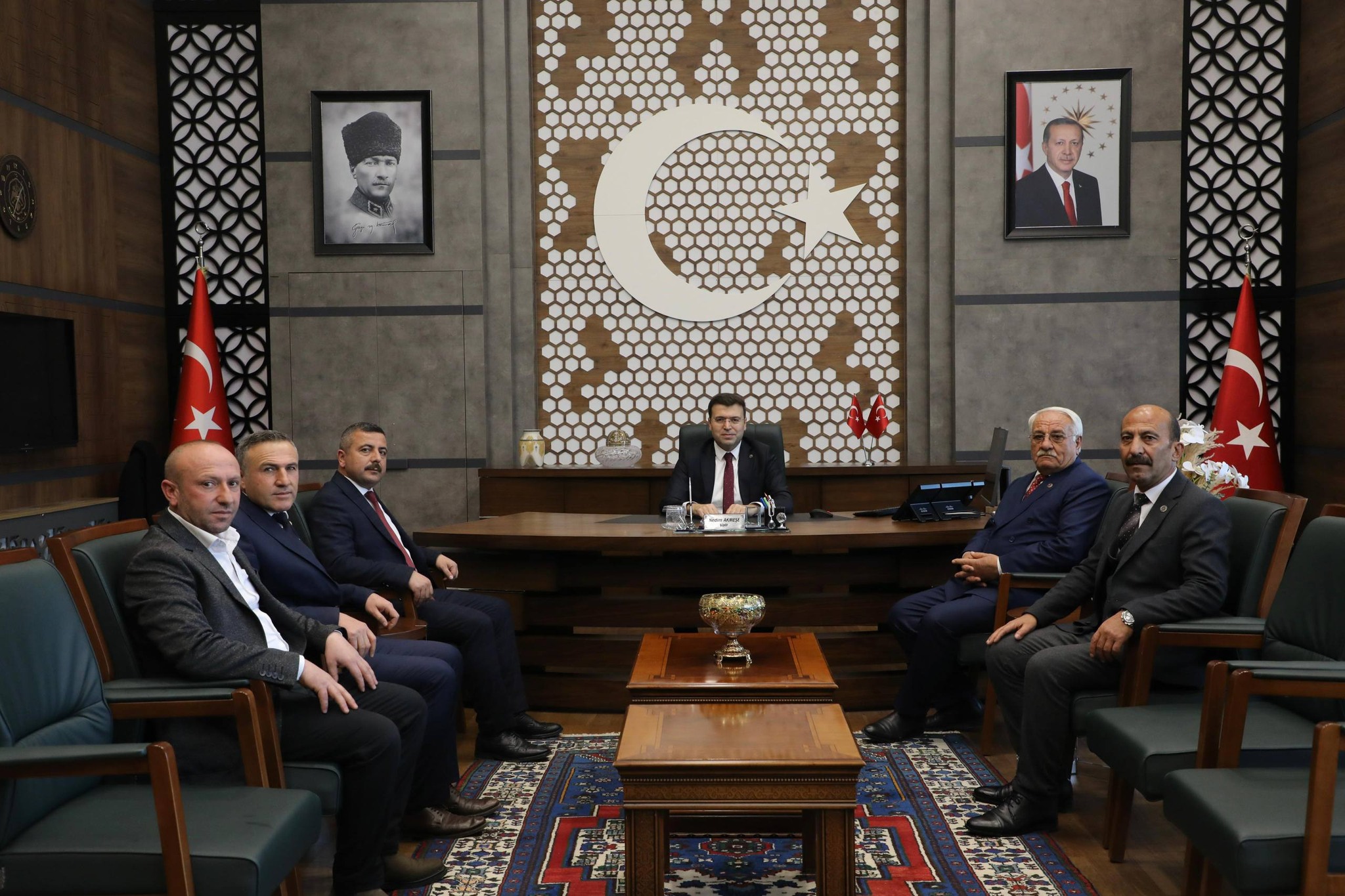 Vali Akmeşe’ye Ziyaretler Devam Ediyor 1