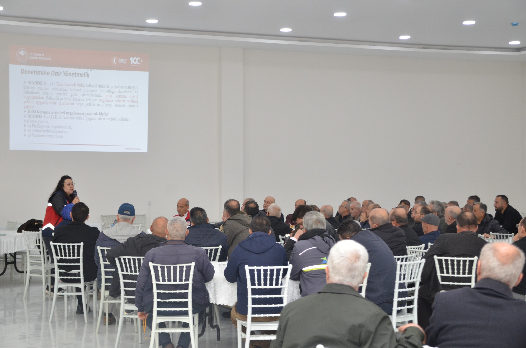 Aktaş’ta Zirai İlaç Uygulayıcı Eğitimi 2