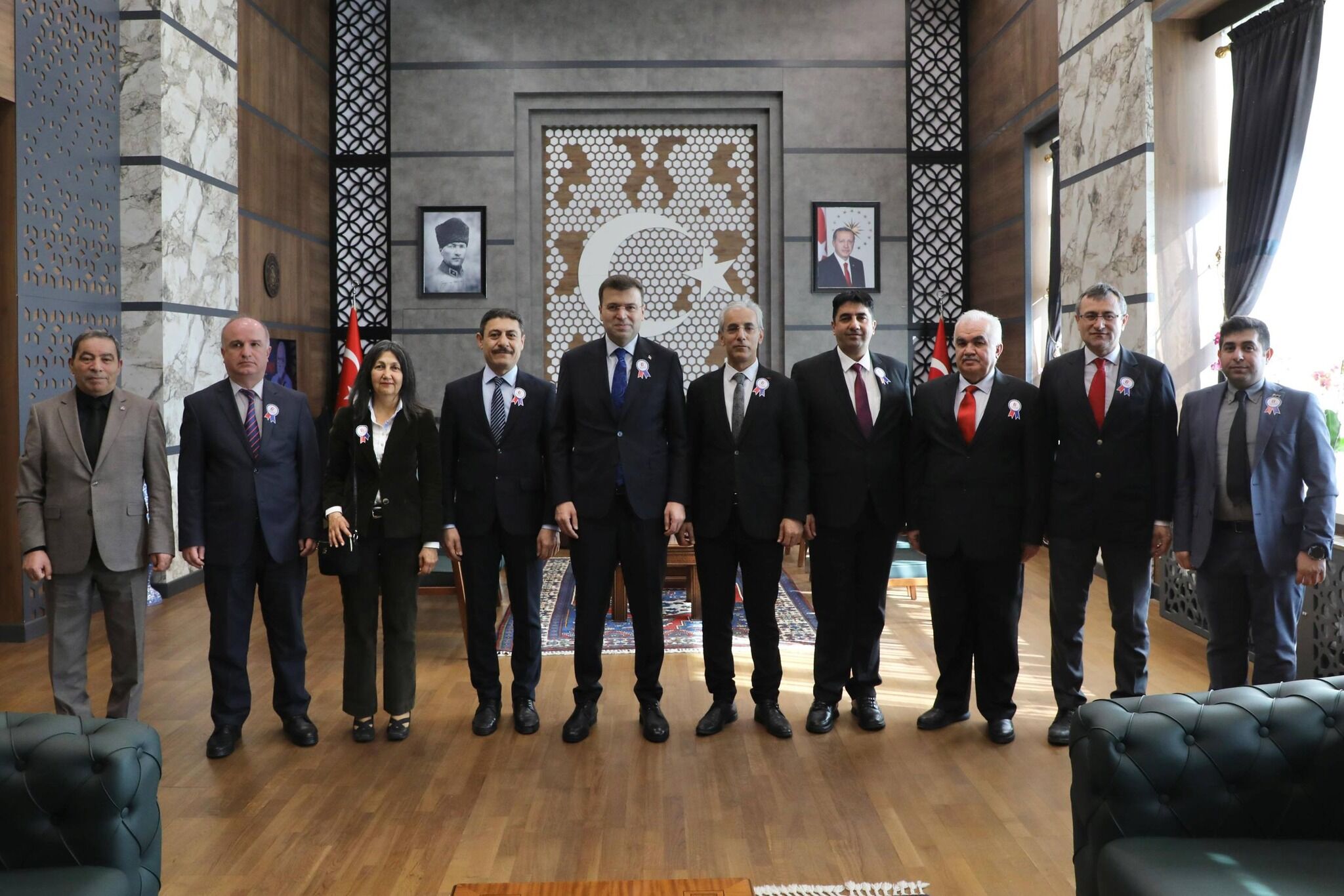 Defterdar Mintaş’tan Vali Akmeşe’ye Ziyaret 2