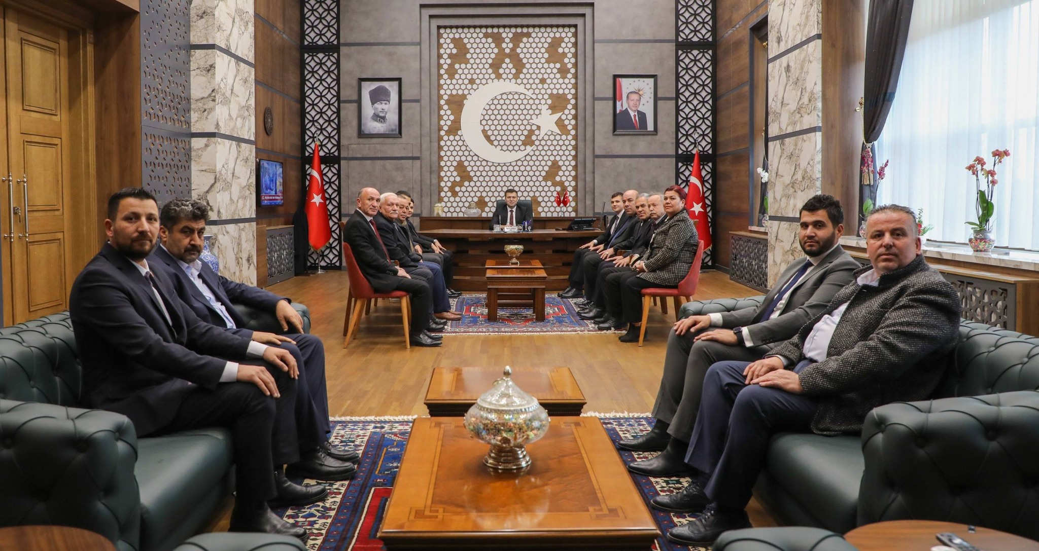 Vali Akmeşe’ye Ziyaretler Devam Ediyor 1-1