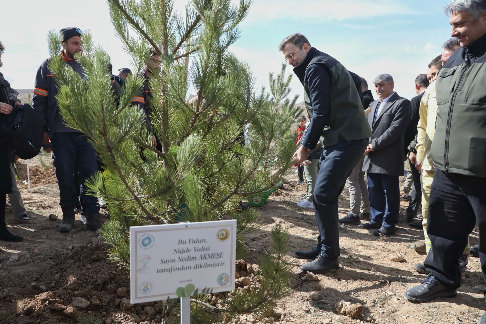 Minikler Fidanları Toprakla Buluşturdu 9