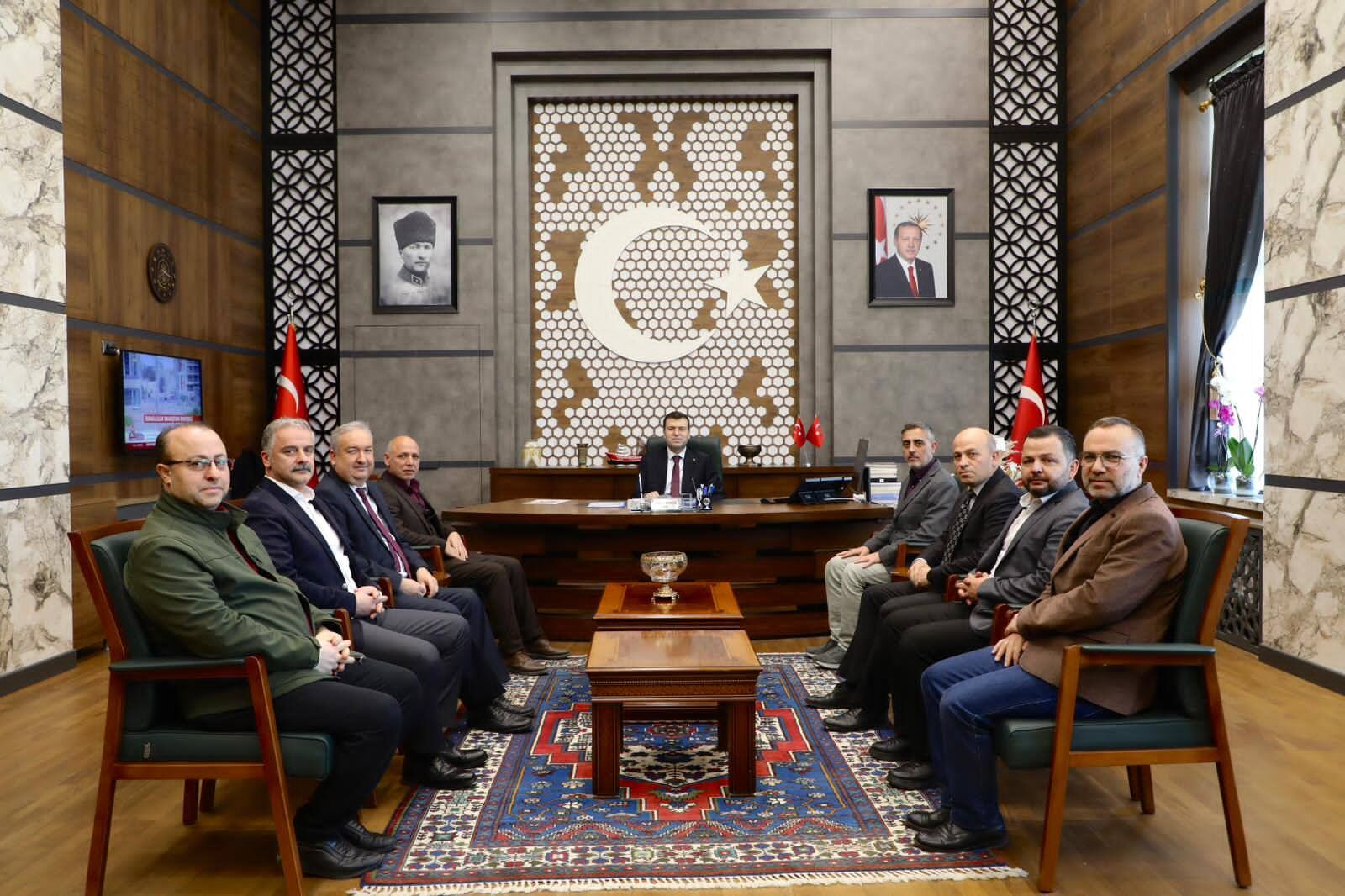 Vali Akmeşe’ye Hayırlı Olsun Ziyaretleri Devam Ediyor 3