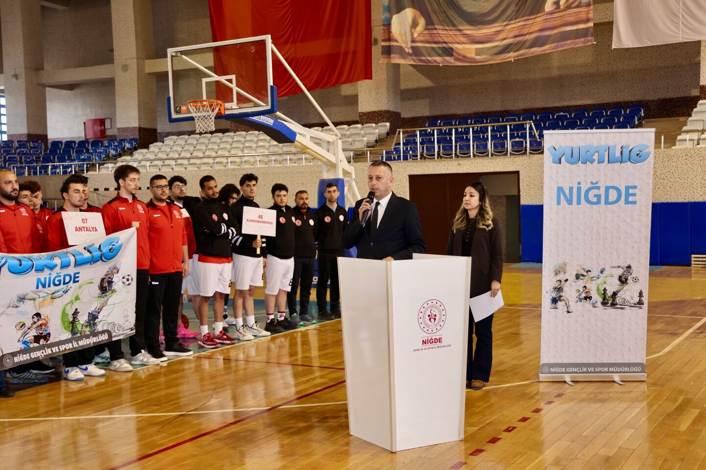 Basketbol Bölge Müsabakaları Seremoniyle Başladı 1