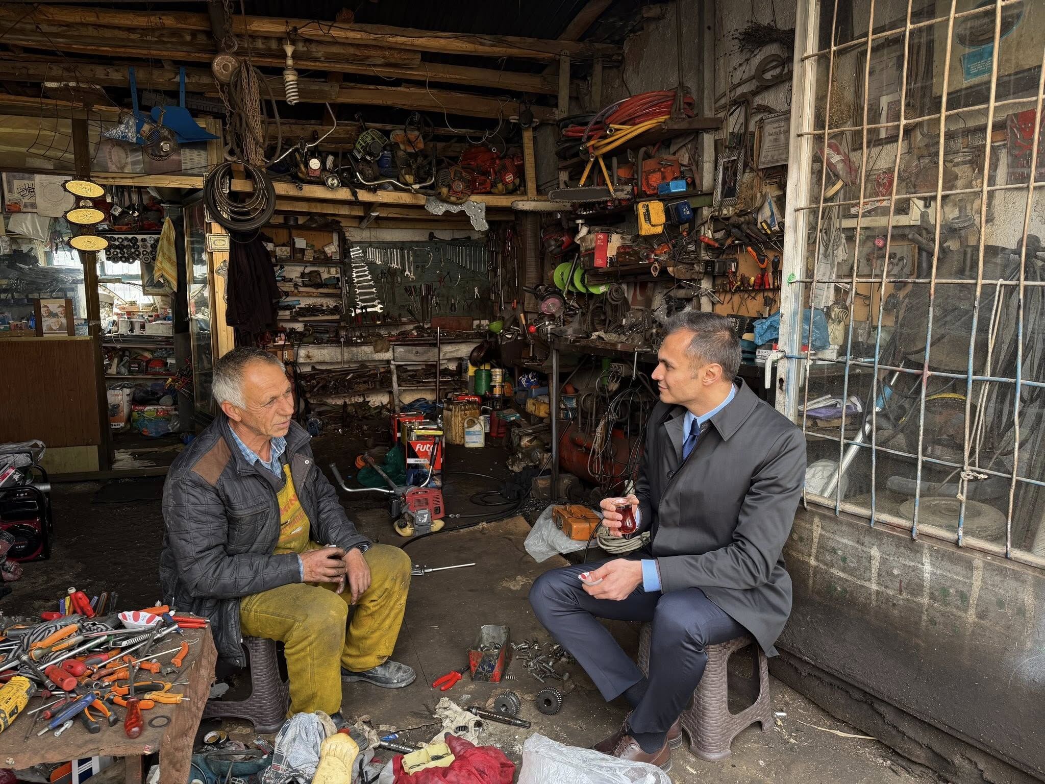 Çamardı Kaymakamı Bektaş Esnafı Dinledi 1