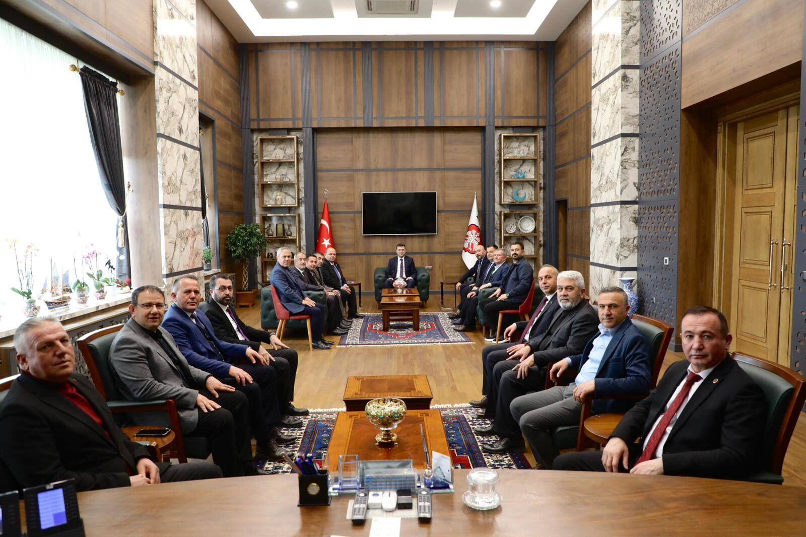 Kılıç’a Teşekkür, Acar’a Başarı Dileği Görsel Web 2