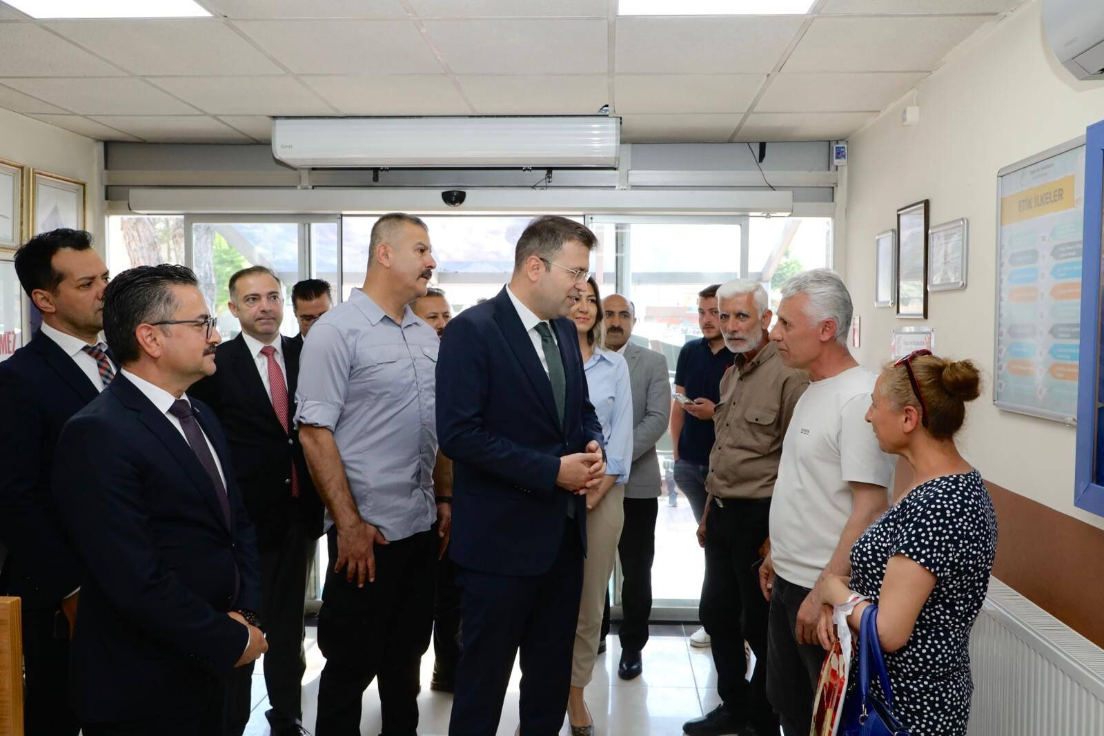 Akmeşe’den, Defterdarlık Ve Tapu Müdürlüğüne Ziyaret 2