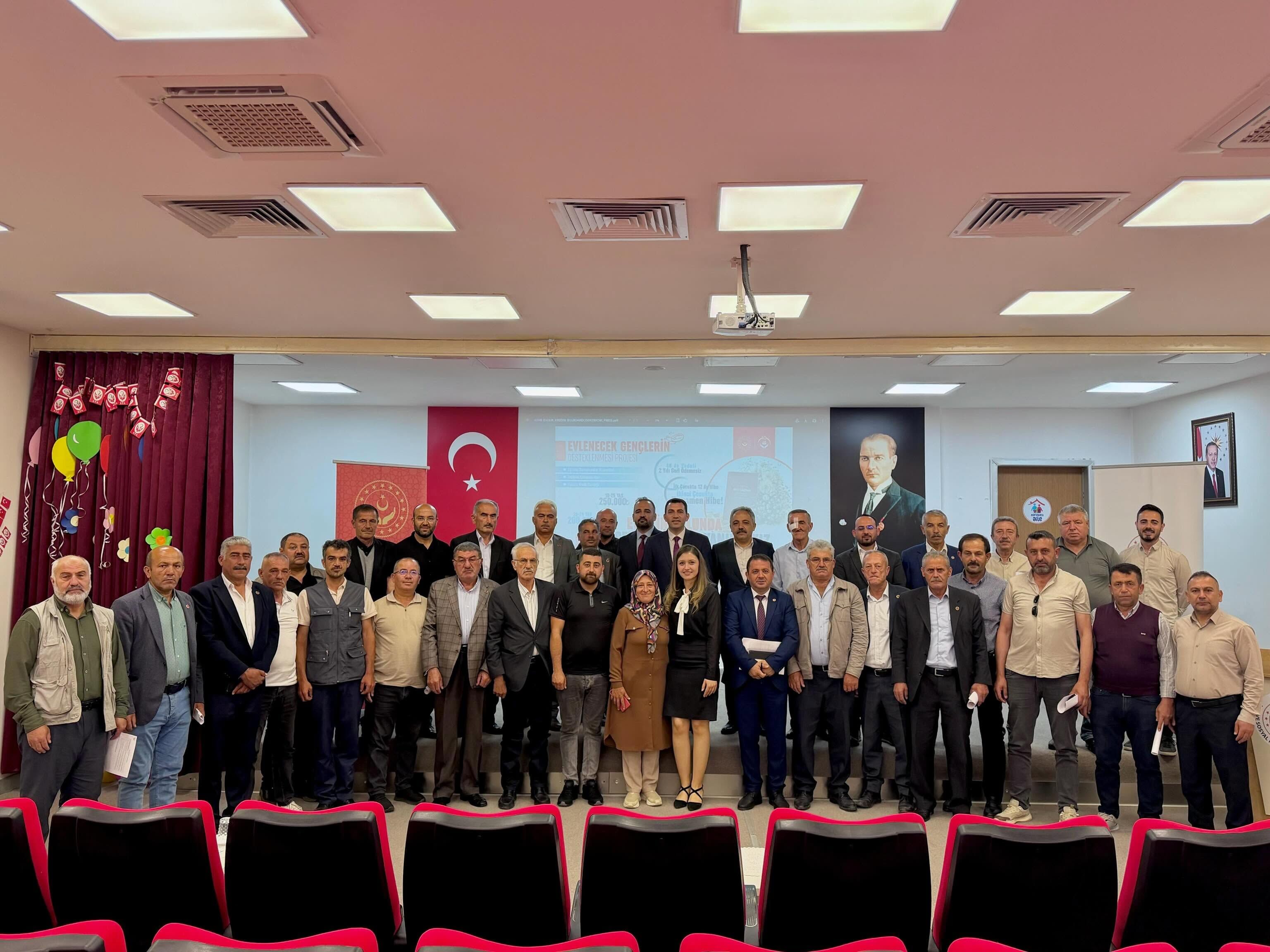 Muhtarlara Sosyal Risk Haritası Anlatıldı 3