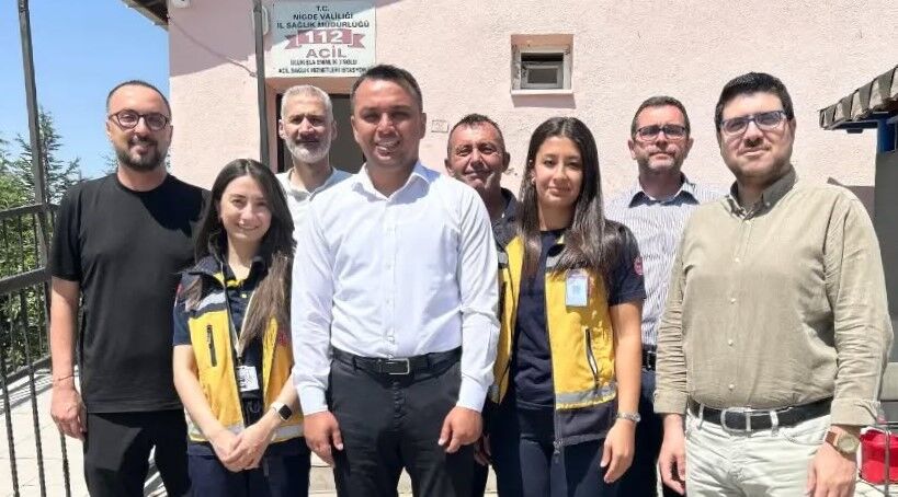 İnan, Ulukışla’da Sağlık Tesislerini Inceledi 1