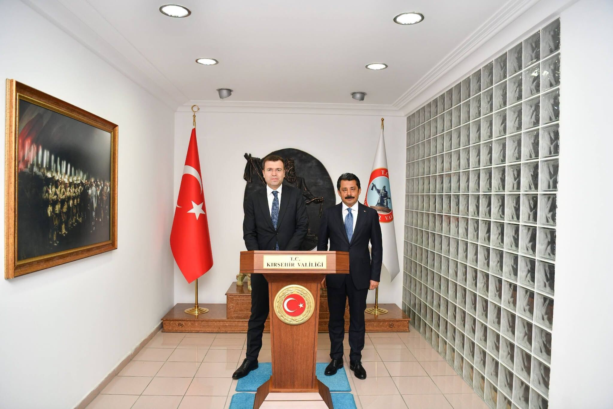 Vali Akmeşe’den Bölge Valilerine Ziyaret Kırşehir