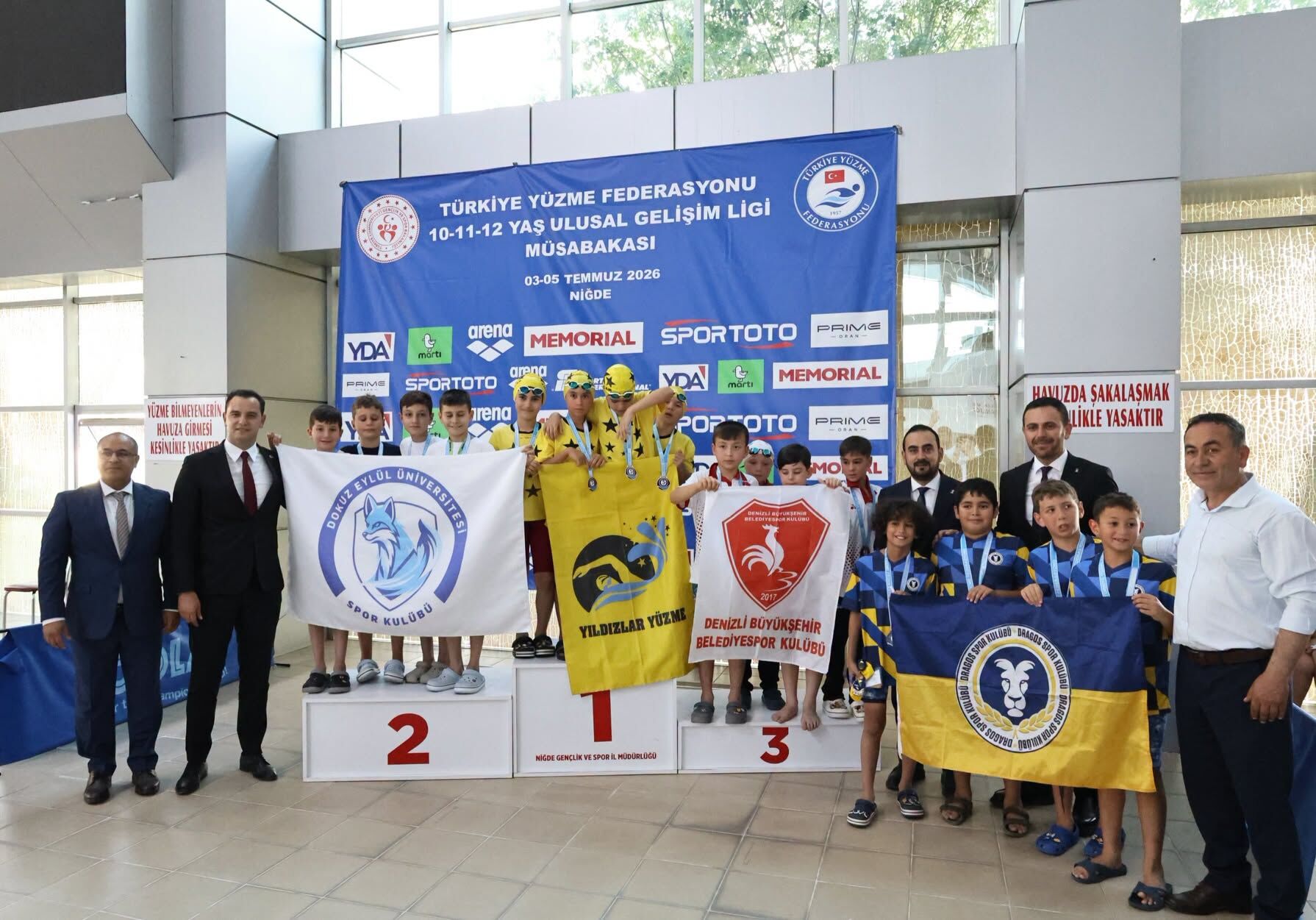 Yüzme Yarı Final Heyecanı Başladı 1-1