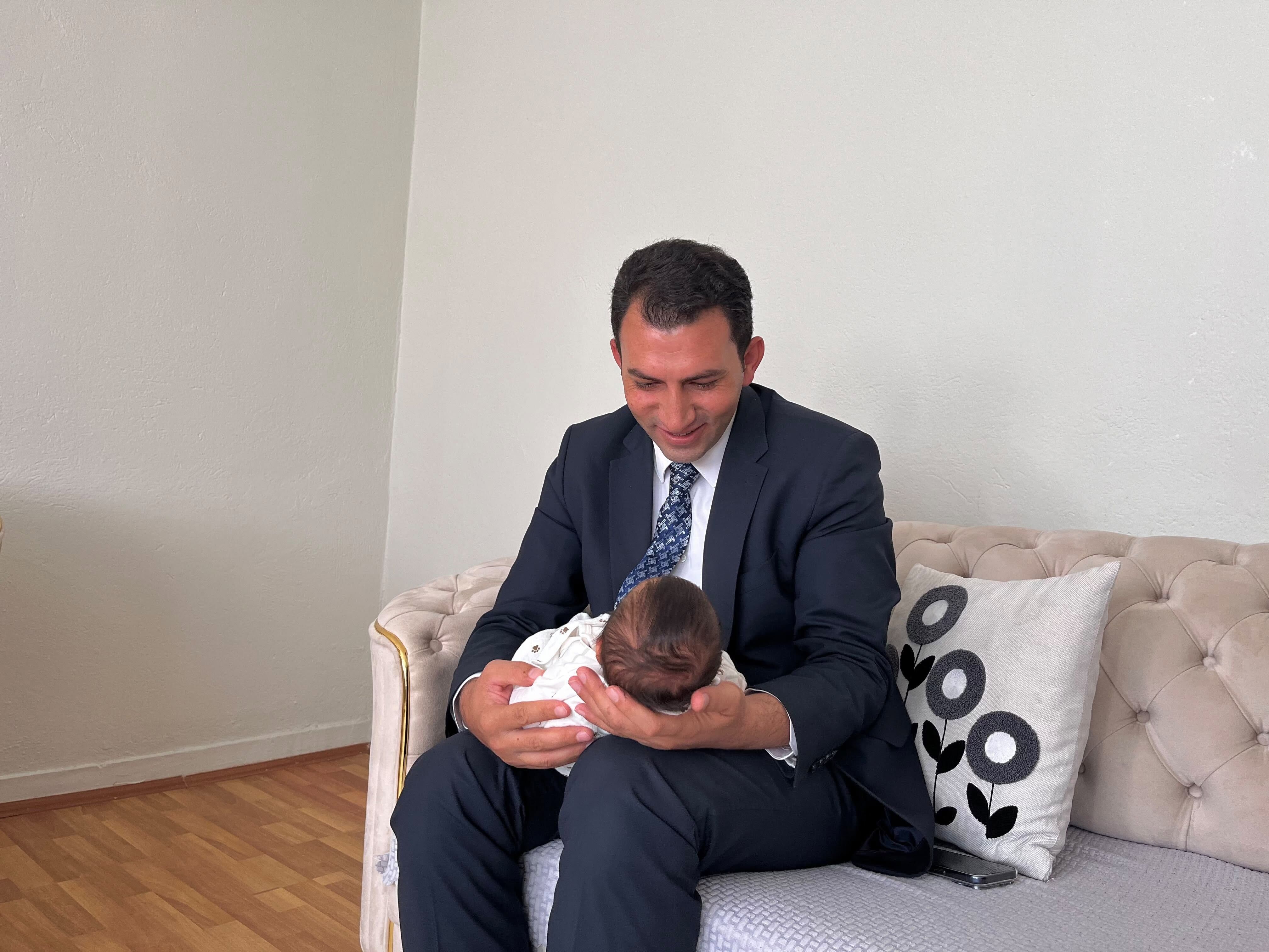 Bakan selamı Musa bebek için geldi